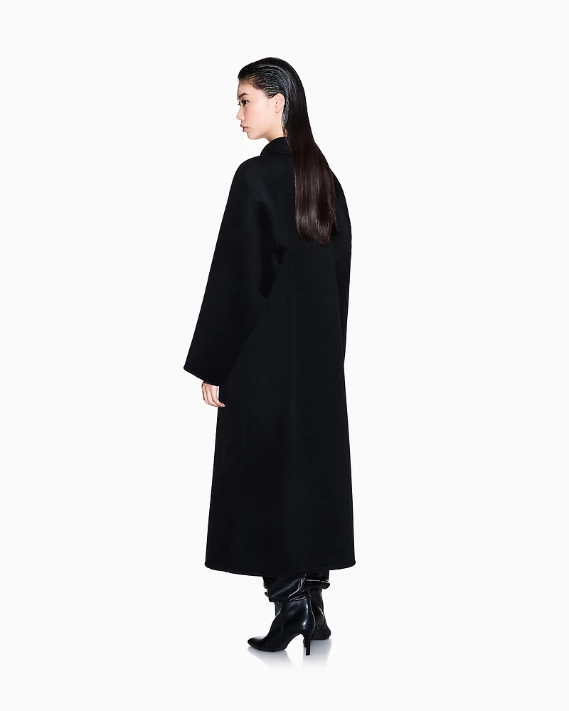 Long coat soft fabric