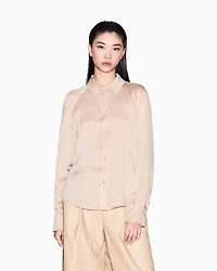 Satin viscose shirt