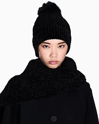 Textured fabric scarf