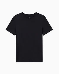 Armani Exchange - Slim fit Pima cotton T-shirt, Man, Black, Size: