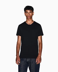 Armani Exchange - Slim fit Pima cotton T-shirt, Man, Black, Size: