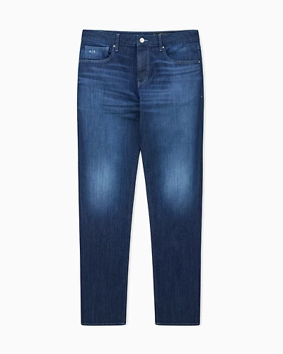 Armani Exchange - Slim Jeans, Man, Blue, Size: