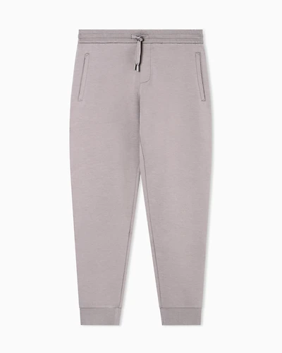 Jogger pants with logo on the back