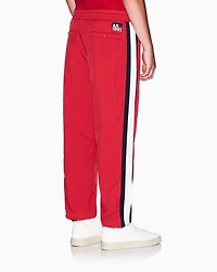 Trousers with side stripes