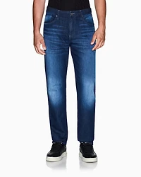 Armani Exchange - Slim Jeans, Man, Blue, Size:
