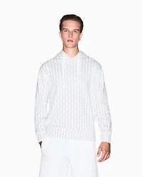 Armani Exchange - Hoodies, Man, White, Size: