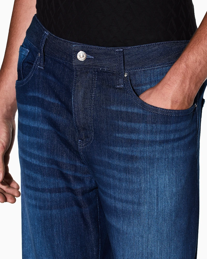 Armani Exchange - Slim Jeans, Man, Blue, Size: