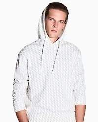 Armani Exchange - Hoodies, Man, White, Size: