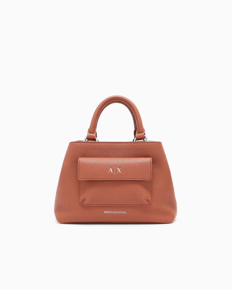 Armani Exchange - Top Handles, Woman, Camel, Size: TU