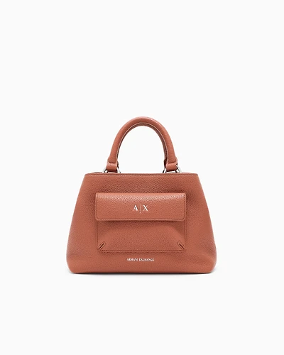Armani Exchange - Top Handles, Woman, Camel, Size: TU