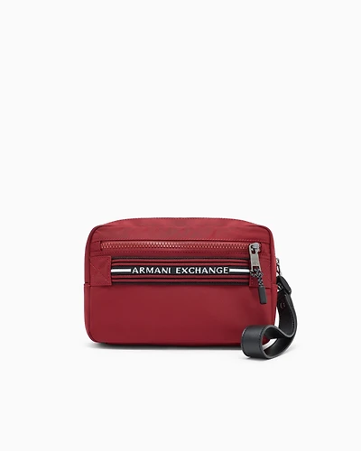 Pouch with logo