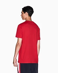 Cotton jersey T-shirt with logo