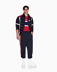 Regular fit T-shirt with contrasting band