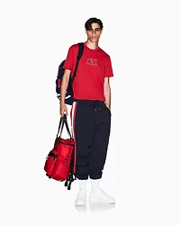 Cotton jersey T-shirt with logo