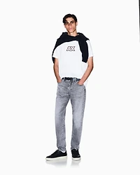 Cotton jersey T-shirt with logo