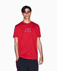 Cotton jersey T-shirt with logo