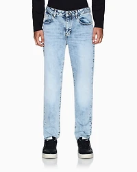 Armani Exchange - Slim fit jeans stretch denim, Man, Blue, Size: