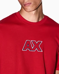 Cotton jersey T-shirt with logo