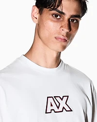 Cotton jersey T-shirt with logo