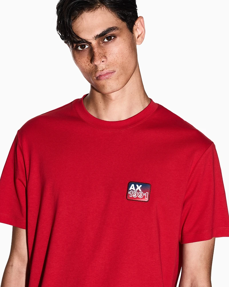 Regular fit T-shirt with patch