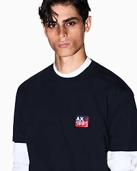 Regular fit T-shirt with patch