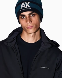 Beanie hat with logo