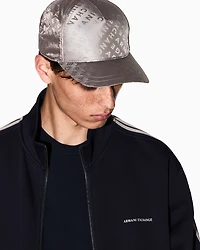 Hat with allover logo