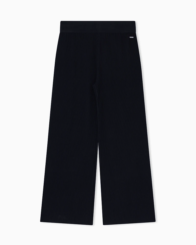 Armani Exchange - Casual Trousers, Woman, Black, Size: