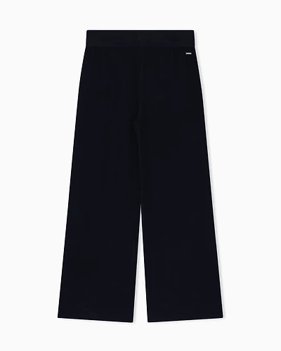 Armani Exchange - Casual Trousers, Woman, Black, Size: