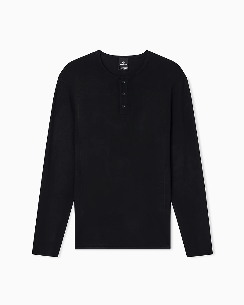 Armani Exchange - Jumpers, Man, Black, Size: