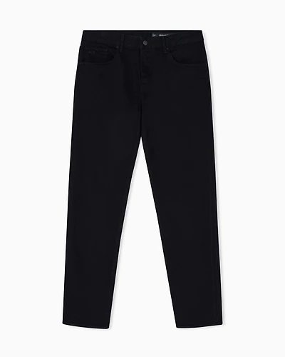 Armani Exchange - Straight fit jeans comfort denim, Man, Black, Size: