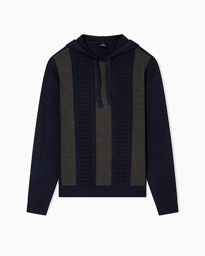 Armani Exchange - Jumpers, Man, Two-tone, Size: