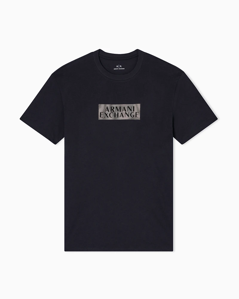 Armani Exchange - Jersey T-shirt with logo, Man, Black, Size: