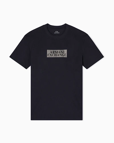 Armani Exchange - Regular Fit T-Shirts, Man, Black, Size: