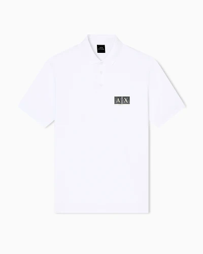 Armani Exchange - Polo Shirts, Man, White, Size: