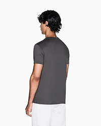 Armani Exchange - Slim fit Pima cotton T-shirt, Man, Green, Size: