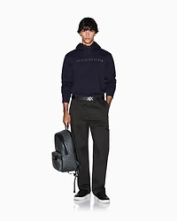 Armani Exchange - Hoodies, Man, Navy Blue, Size: