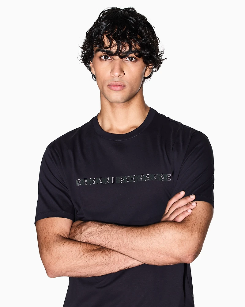 Regular fit T-shirt with logo