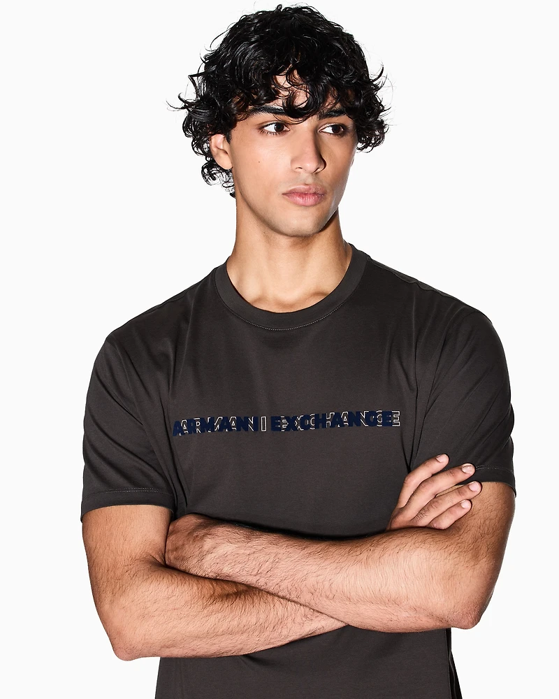 Regular fit T-shirt with logo