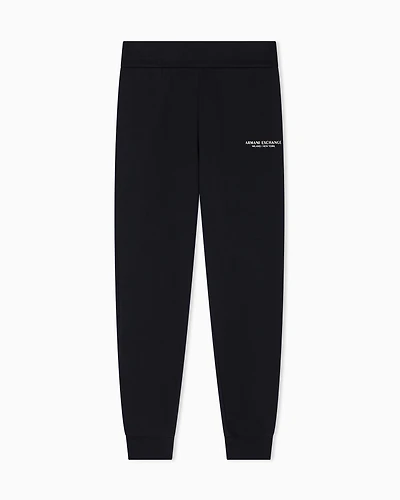 Armani Exchange - Cotton Jogger Pants, Woman, Black, Size: