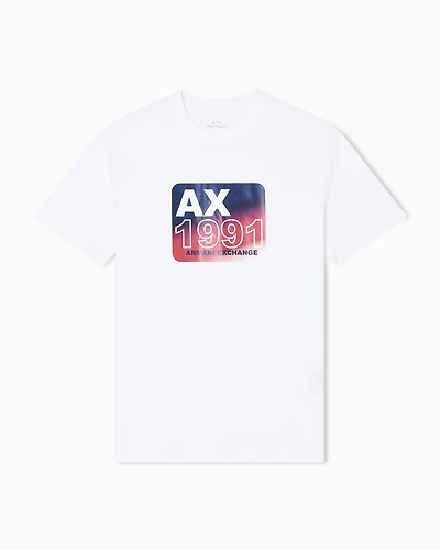 Regular fit t-shirt with gradient print
