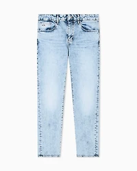 Armani Exchange - Slim fit jeans stretch denim, Man, Blue, Size: