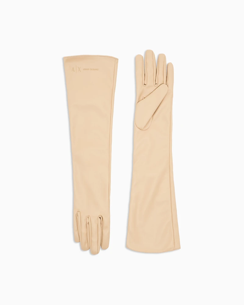 Armani Exchange - Gloves, Woman, Camel, Size: