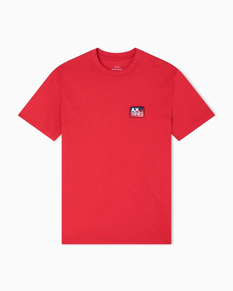 Regular fit T-shirt with patch