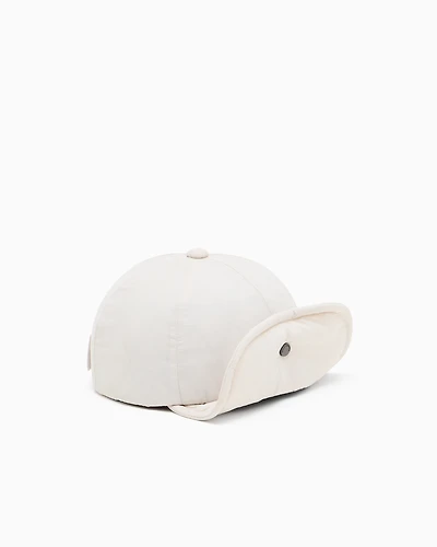 Armani Exchange -  Padded hat, Man, White, Size: TU