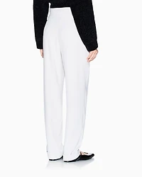 Armani Exchange - Formal Trousers, Woman, Beige, Size: