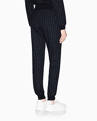 Armani Exchange - Trousers flowing fabric, Woman, Black, Size:
