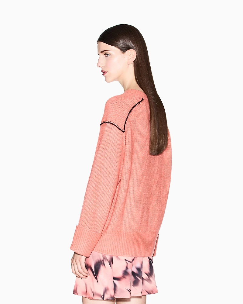 Chunky knit sweater
