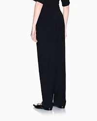 Armani Exchange - Formal Trousers, Woman, Black, Size: