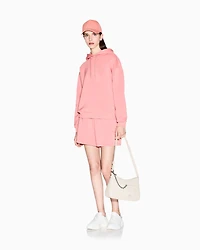 Armani Exchange - Viscose Blend Hoodie, Woman, Pink, Size: